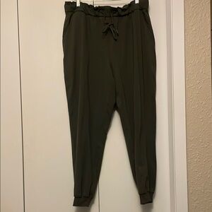 Lululemon Olive Green Jogger Pants